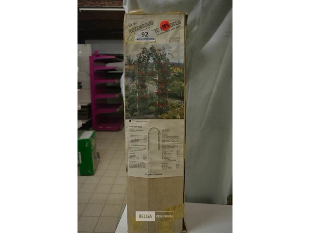 1x rozenboog voor in de tuin h 100 cm - afbeelding 1 van  3