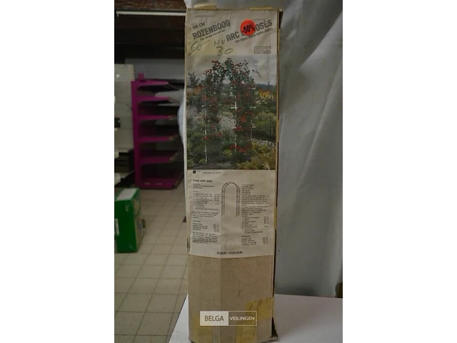 1x rozenboog voor in de tuin h 100 cm - afbeelding 1 van  3