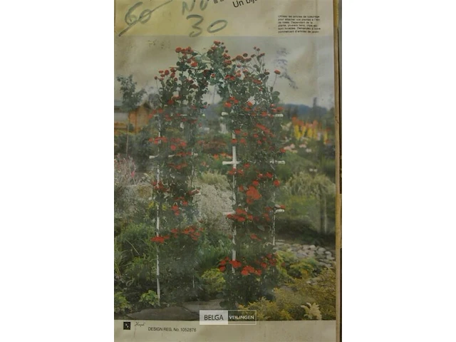 1x rozenboog voor in de tuin h 100 cm - afbeelding 2 van  3