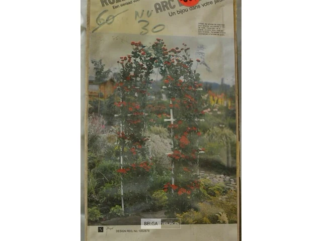 1x rozenboog voor in de tuin h 100 cm - afbeelding 2 van  3