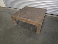 1x salontafel teak - afbeelding 1 van  4