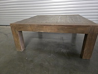 1x salontafel teak - afbeelding 2 van  4