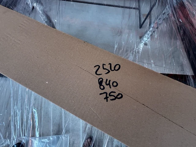 1x stalen onderstel - 2520x840x750mm - afbeelding 4 van  4