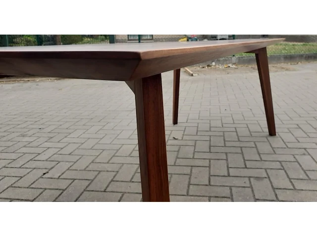1x tafel notelaar 2m20 - afbeelding 4 van  9