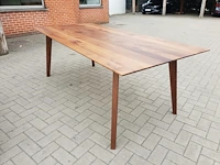 1x tafel notelaar 2m20 - afbeelding 6 van  9