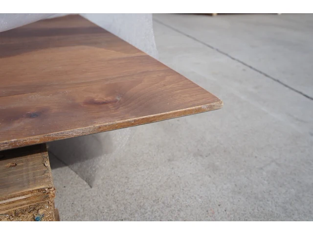 1x tafel notelaar 2m20 - afbeelding 8 van  9