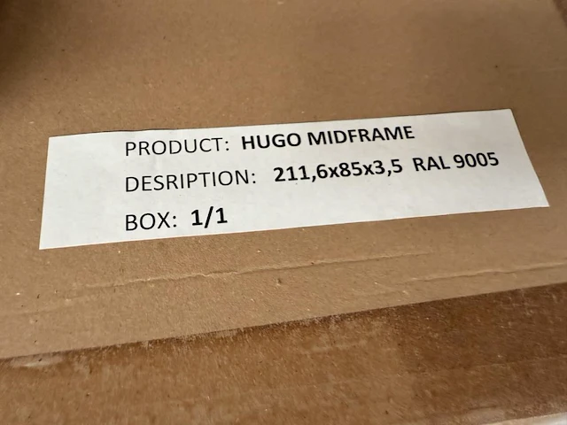 1x tafel onderstel hugo - 2110mm - afbeelding 2 van  2