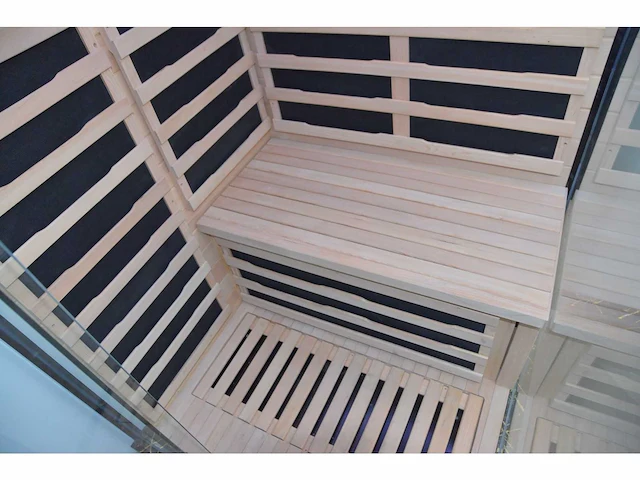 1x unieke sauna met douche - infrarood combinatie - afbeelding 7 van  10