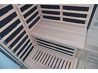 1x unieke sauna met douche - infrarood combinatie - afbeelding 7 van  10