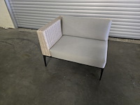 1x viro tuin hoekelement rattan 100x85 - afbeelding 1 van  8