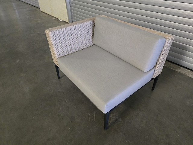 1x viro tuin hoekelement rattan 100x85 - afbeelding 2 van  8