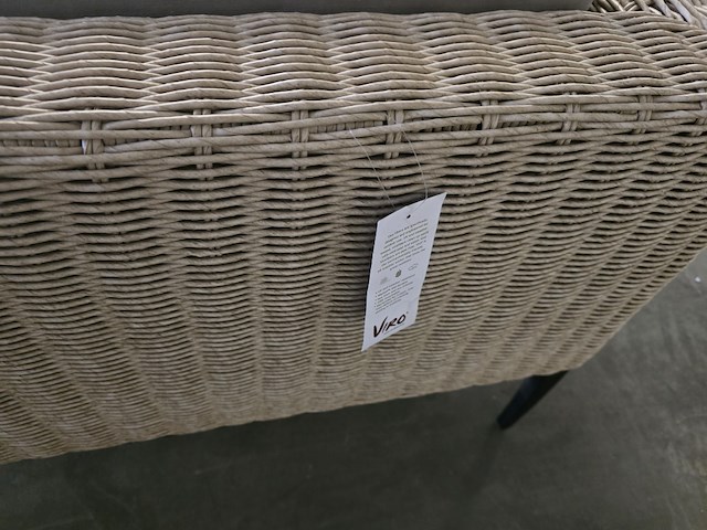 1x viro tuin hoekelement rattan 100x85 - afbeelding 5 van  8