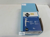 1x wastafel kraan chrome koud water - afbeelding 1 van  3