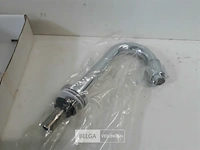 1x wastafel kraan chrome koud water - afbeelding 3 van  3