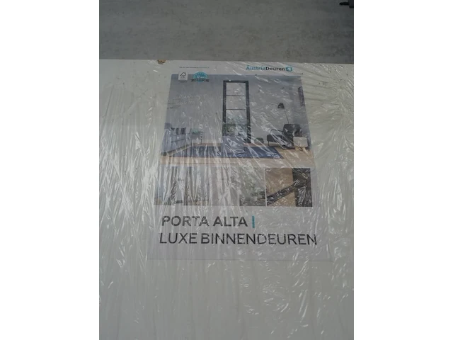 1x wit + 1x zwarte luxe binnendeuren porta alta - afbeelding 2 van  4