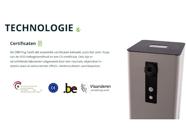 1x witte crm fog met pir - afbeelding 21 van  24