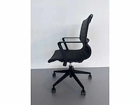 1x zwart design bureaustoel - afbeelding 2 van  4