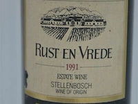 1x375ml rust en vrede, 1991, stellenbosch, south afrika, 12,5% - afbeelding 4 van  5