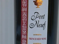 1x750ml port neuf, french red wine, 11,5% - afbeelding 2 van  3