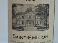 1x75cl château corbin, saint emilion grand cru classe 1964 - afbeelding 3 van  5