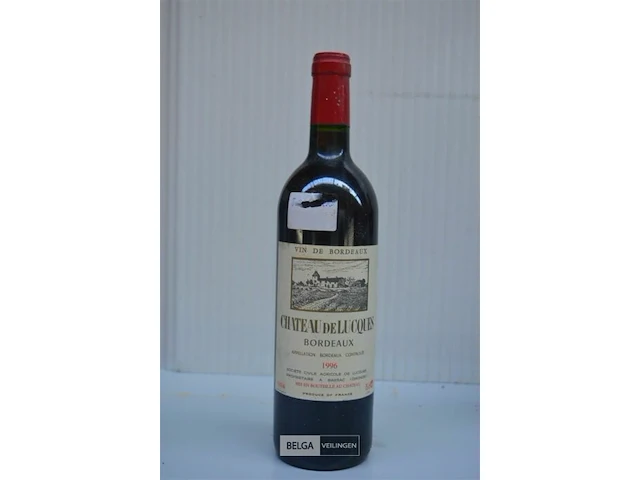 1x75cl château de lucques, bordeau, 11,5%, 1996, frankrijk - afbeelding 1 van  6
