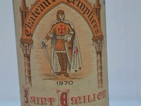 1x75cl château templiers, 1970, saint emillion, grand cru - afbeelding 2 van  4