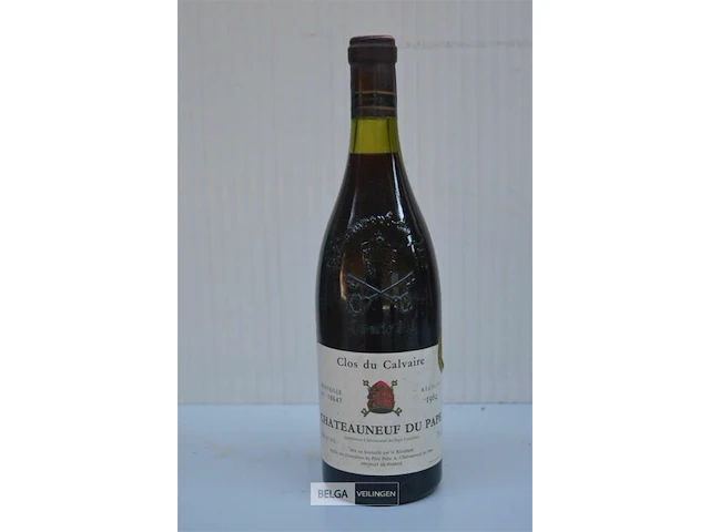 1x75cl châteauneuf du pape, 1984, 13,5%, frankrijk - afbeelding 1 van  6