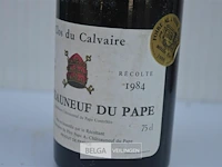 1x75cl châteauneuf du pape, 1984, 13,5%, frankrijk - afbeelding 3 van  6