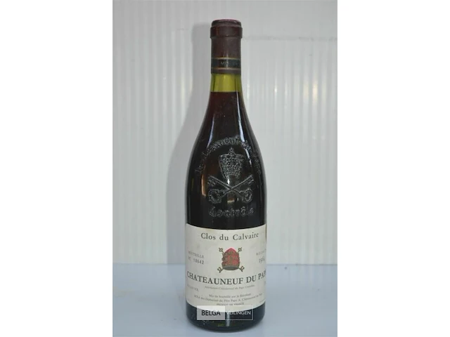 1x75cl châteauneuf du pape, 1984, 13,5%, frankrijk - afbeelding 1 van  6