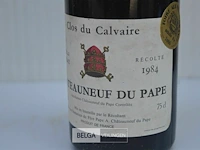 1x75cl châteauneuf du pape, 1984, 13,5%, frankrijk - afbeelding 5 van  6