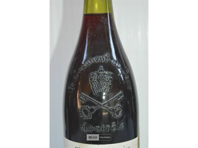 1x75cl châteauneuf du pape, 1984, 13,5%, frankrijk - afbeelding 6 van  6
