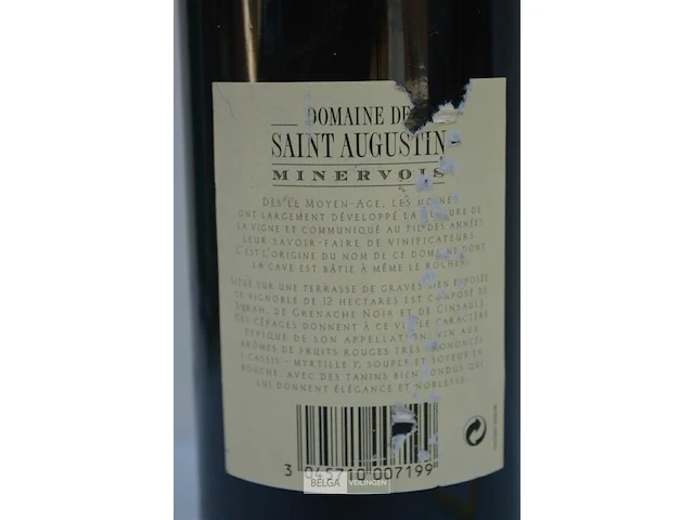 1x75cl domaine de saint augstin, 1996, 12% - afbeelding 5 van  5
