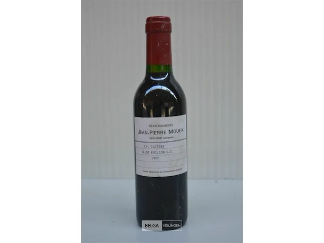 1x75cl jean-pierre moueix, cartier saint emilion 1997 - afbeelding 1 van  3