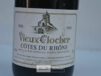 1x75cl vieux clocher côtes du rhône, 1988, 12,5%, - afbeelding 2 van  3