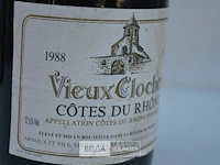 1x75cl vieux clocher côtes du rhône, 1988, 12,5%, - afbeelding 3 van  3