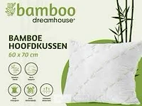 1xbamboo hoofdkussen 60x70 - afbeelding 1 van  4