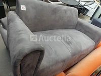 2 2-zitsbanken, afwerking met microvezel - afbeelding 3 van  5
