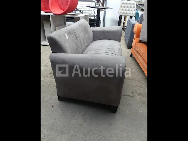 2 2-zitsbanken, afwerking met microvezel - afbeelding 4 van  5