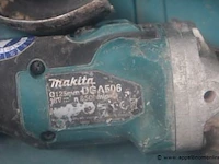 2 accu haakse slijptollen makita, 1 batterij, werking niet gekend - afbeelding 2 van  3