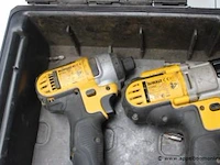 2 accu handgereedschappen dewalt wo dd985 vv 1 batterij en oplader, werking niet gekend - afbeelding 2 van  3