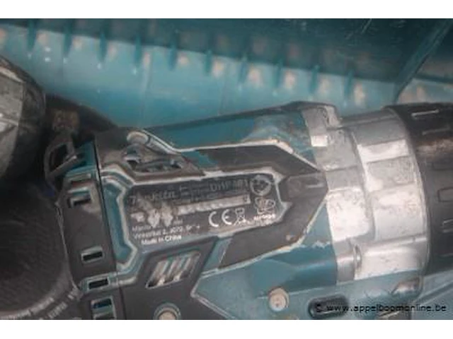 2 accu handgereedschappen makita dhp481 en dtd153, 1 batterij, werking niet gekend - afbeelding 2 van  3
