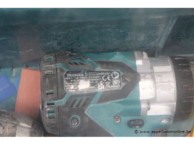 2 accu handgereedschappen makita dhp481 en dtd153, 1 batterij, werking niet gekend - afbeelding 2 van  3