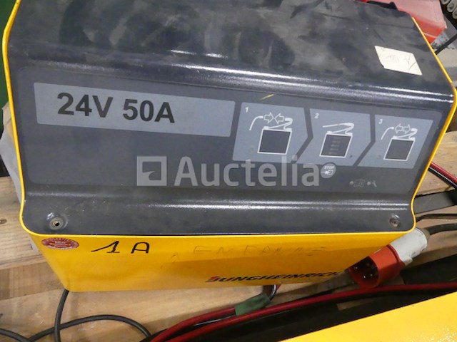 2 acculaders voor vorkheftruck/stapelaar - afbeelding 3 van  4