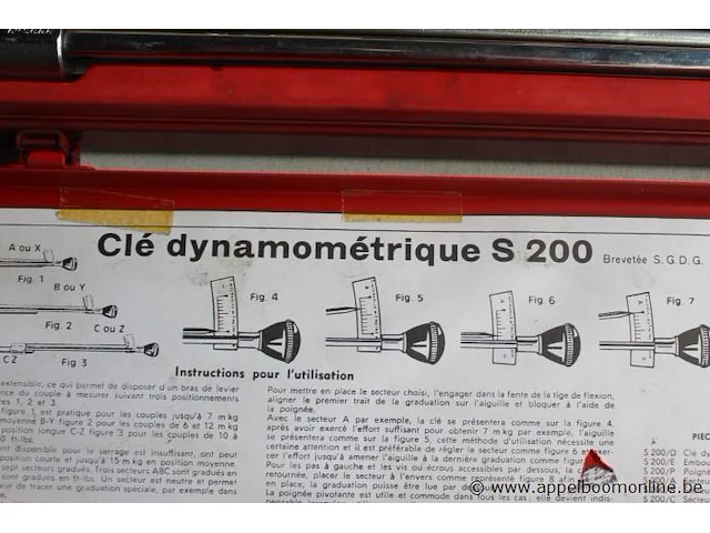 2 afslag-/momentsleutelsets facom s200, in kist - afbeelding 3 van  4