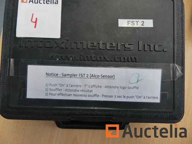2 alcosensor intoximeters fst ademtesten - afbeelding 5 van  15