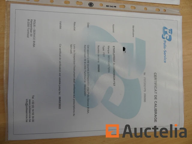 2 alcosensor intoximeters fst ademtesten - afbeelding 6 van  15