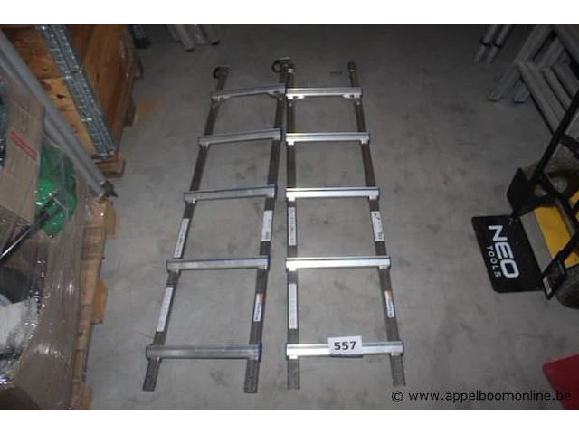 2 alu dakladders klipeo - afbeelding 1 van  3