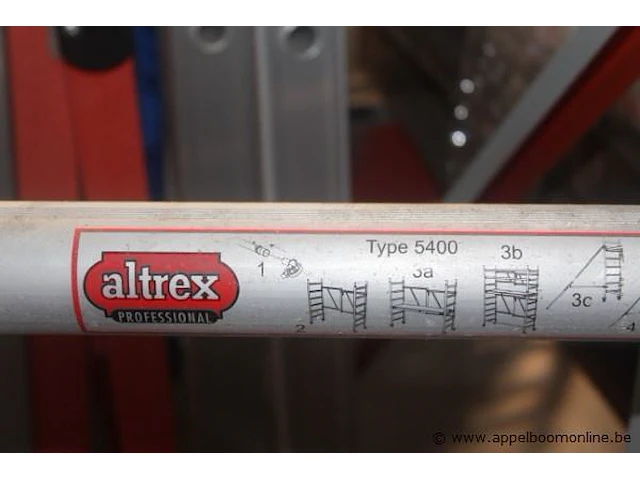 2 alu stelling elementen altrex - afbeelding 2 van  2