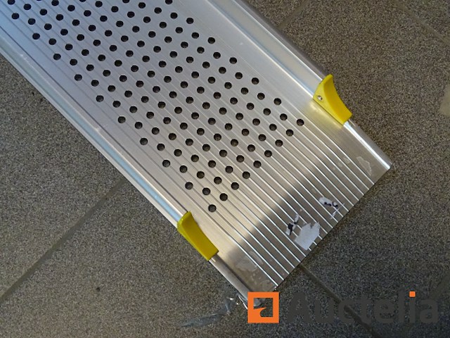 2 aluminium hellingen voor rolstoelen of andere jws - afbeelding 3 van  10
