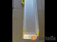 2 aluminium oprijplaten voor rolstoel of andere jws - afbeelding 4 van  10